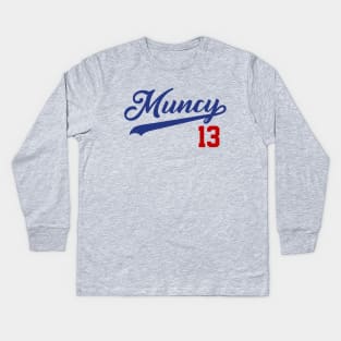 Max Muncy, Los Angeles Dodgers Kids Long Sleeve T-Shirt